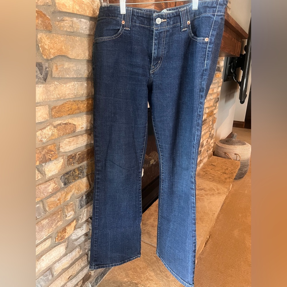 Levi's Dark Blue Straight Leg Women's Jeans